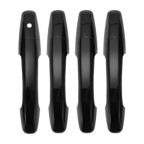 Car Door Handle Cover Trim for Honda Civic 2006-2011 |Side Door Handle Cover| Durable| 1 Set Black - color: Black