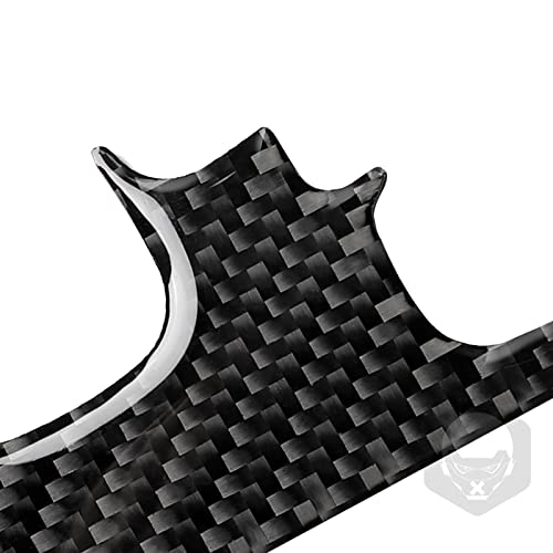 NVCNX Real Premium Carbon Fiber for Lexus IS250 is 250 IS350 2006-2013 2007 2008 2009 2010 2011 2012 / IS250C IS350C 2010-2015 Accessories Center Console Gear Panel Cover Interior Trim Kit 3PCs - color: Gear Shift Panel Kit - B