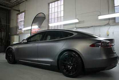 Car Wrap for Body Protection Scratch Resistance Air Release Technology 1.5 X 5FT Charcoal Grey Vinyl Wrap - color: Charcoal Grey, size: 1.5*5FT
