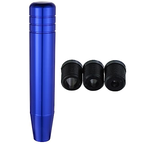 Abfer Tall Shift Knob Car Long Shifting Head Replace Weighted Gear Stick Shifter Knob Extension Fit Most Manual Automatic Transmission Vehicle, Blue - color: Blue