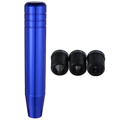 Abfer Tall Shift Knob Car Long Shifting Head Replace Weighted Gear Stick Shifter Knob Extension Fit Most Manual Automatic Transmission Vehicle, Blue - color: Blue