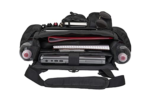 Tidify Car Front Seat Organizer [2025 UPDATED] with Dedicated Tablet and Laptop Storage Stabilizing Side Straps Soft Adjustable Shoulder Strap and Hardened Buckles Your Office Away from Office.