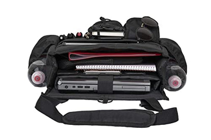 Tidify Car Front Seat Organizer [2025 UPDATED] with Dedicated Tablet and Laptop Storage Stabilizing Side Straps Soft Adjustable Shoulder Strap and Hardened Buckles Your Office Away from Office.