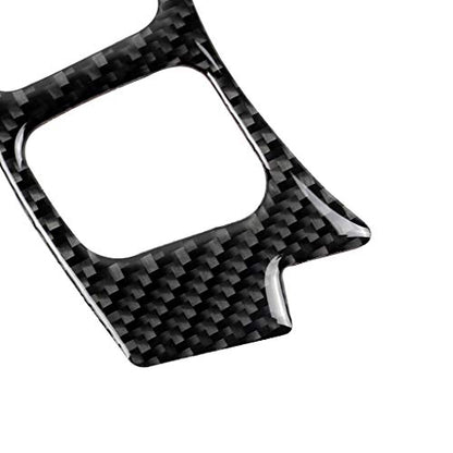 NVCNX Car Dash Button Panel Cover Decal Compatible with Lexus IS250 2014 2015 / IS200t 2016 2017 / IS300 2016-2020 / IS350 2014-2020 Carbon Fiber Interior Trim Accessories Black - C - color: Dash Trim - C