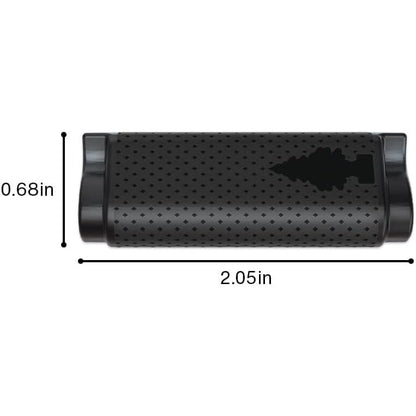 LITTLE TREES Car Air Freshener | Vent Wrap Provides Long-Lasting Scent, Slip on Vent Blade | Black Ice, 4 Packs (4 Count) - size: 1 count (Pack of 4)