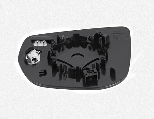 EAP Passenger Side Mirror Glass Compatible With Jeep Grand Cherokee 2022-2026, Grand Cherokee L 2021-2026, Heated With Blind Spot, 68522816AA 68522818AA - color: Passenger - Heated + Blind Spot