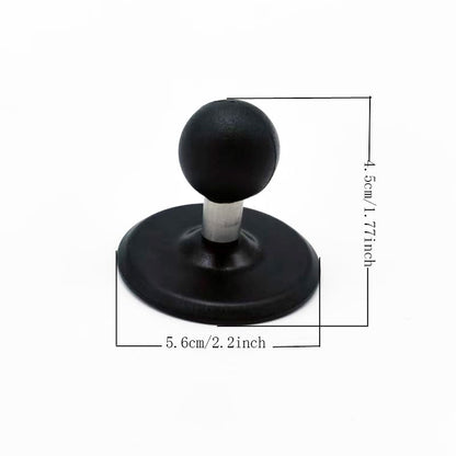 Adhesive 1 Ball Mount Car Phone Holder Compatible with Ram Mounts B Size Socket Arm, 1 inch Ball Mount Base Ball Adapter for Car Phone Mount, Desk Top Phone Holder for Car Dashboards