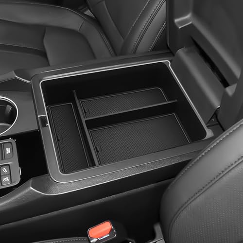 SXCY for 2026 Honda Passport Center Console Organizer for 2026 Honda Passport Accessories Console Tray for 2024 2025 Ridgeline/Pilot 2024 2025 2026 Passport Console Organizer (Type B Black) - color: 2026 Passport black