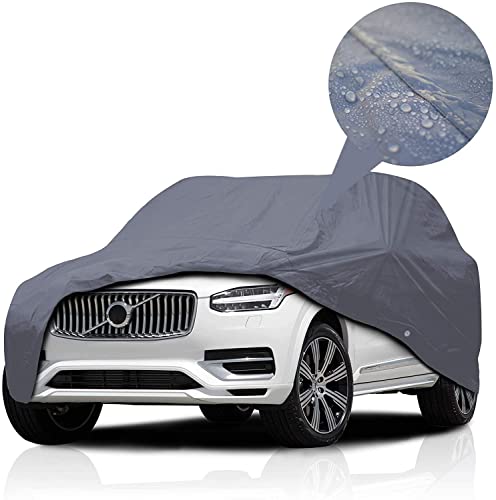 Supreme Full Car Cover – for Audi SQ5 2018-2021 SUV 4-Door Semi Custom Fit Waterproof Full Coverage All Weather Windproof Dust Proof Indoor Outdoor Automobile - size: Fits Audi SQ5 2018-2021 SUV 4-Door