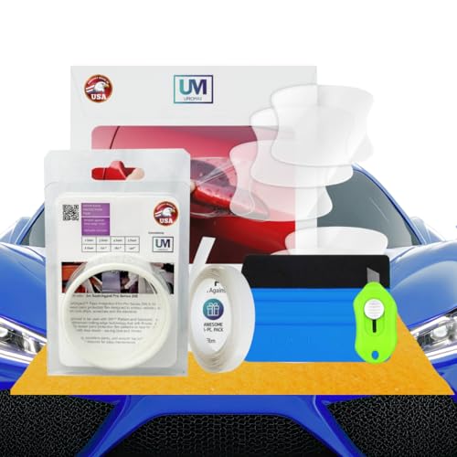 5 Door Edge Guard Upromax Made with Paint Protection Film, 5 Car Door Handle Cup, Scotch Guard, PPF Precut, Universal, PPF, Protector, Clear Self-Healing Anti Scratch Guard (Door and Handle Set) - size: Door Edge and Handle Cup Clear Set