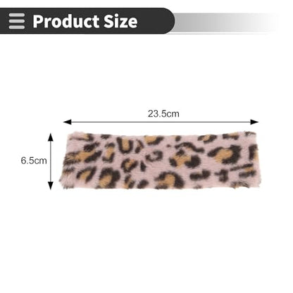 Pink Seat Belt Cover Pad Plush 23.5cm Seatbelt Strap Cushion Shoulder Padding 1Pair - color: Pink