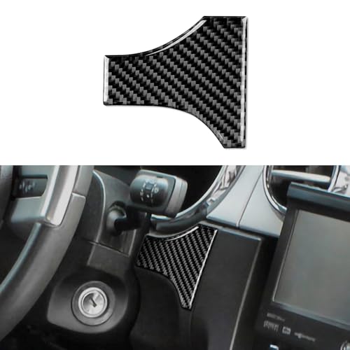 Car Sticker Carbon Fiber Decal Interior Trim Cover for Ford Mustang GT Shelby 2005 2006 2007 2008 2009 Accessories - color: Decal
