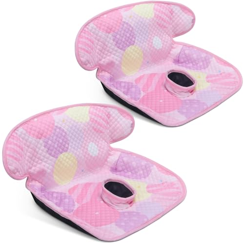 COOLBEBE Car Seat Protector for Potty Training, 2 Pack Dry Waterproof Car Seat Liner Toilet Training for Baby Infant Toddler, Piddle Pads Cover Car Seat Pad for Strollers & Carseat (Pink,2PC) - color: Pink, size: 2 Pack