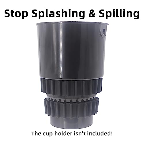 Car Cup Holder Cup Keeper Beverage Bands - Silicone Elastic Car Cup Holder Gap Filler Compatible with Yeti Ramblers Hydro Flasks Most 12-46oz Bottles Soda Cans Cup Expander (2 Pack)