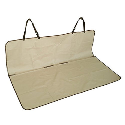 PetSafe Happy Ride Waterproof Bench Seat Cover for Dogs and Pets - Fits Cars, Trucks and SUVs - Waterproof Area Protection - Tan - color: Tan, style: Bench