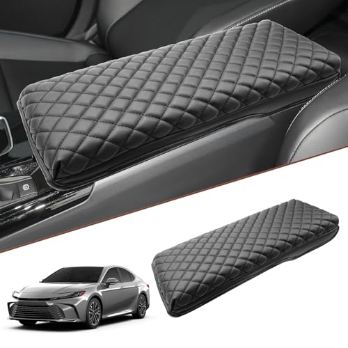 SKTU 2025 2026 Camry Center Console Cover for 2025 2026 Toyota Camry Armrest Cover 2025 2026 Camry (LE/SE/XLE/XSE) Seat Box Cover Toyota Camry 2025 2026 Accessories 2025 2026 Camry Hybrid Armrest Pad - color: for 2025+ Camry Type A