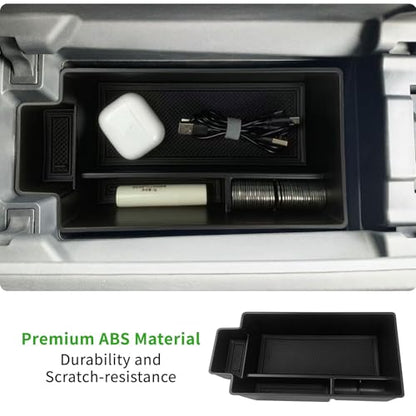 Zxiaochun 3PCS Center Console Organizer Compatible with 2021-2025 2026 Nissan Rogue S/SV/Rock Creek Accessories, Dashboard Tray Armrest Storage Box Lower Center Console Tray (Only Fit 8-Inch Screen) - size: 3PCS Center Console Tray