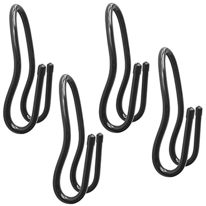 Adjustable Car Seat Headrest Hook 4 Pack Car Storage Organizer Headrest Hanger Holder Hooks for Bags Purses Jackets Sweaters Hats Umbrella, Seat Hooks for Vehicle