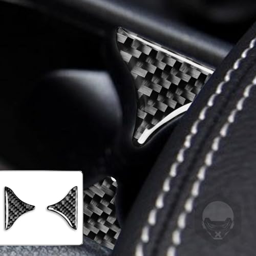 Real Carbon Fiber Center Armrest Water Cup Holder Divider Compartment Trim Panel Cover Interior Trim Sticker Cover Accessories Compatible with Benz CLA C117 2014-2018 GLA X156 2015-2019 Black - A - color: Center Armrest Water Cup Holder Divider Panel - a