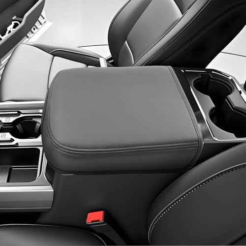SKTU for 2023-2026 Ford F-250 Armrest Cover for 2023-2026 Ford F-250 Super Duty Center Console Cover 2023-2026 F-250 Super Duty Accessories Console Cushion F250 Seat Box Pad [Durable, Soft] - color: For 2023-2026 F-250