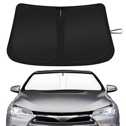 Car Windshield Sun Shade Compatible with 2012 2013 2014 2015 2016 2017 Toyota Camry Accessories Foldable Front Window Sunshade Custom Windshield Cover Sun Visor - size: For 2012-2017 Toyota Camry
