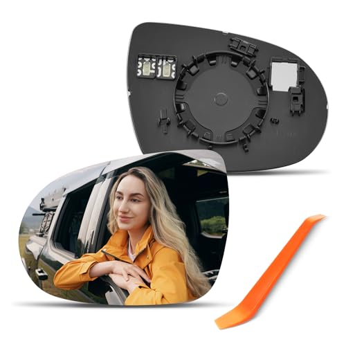 Compatible with 2016 2017 2018 2019 2020 Kia Sorento Driver Side Mirror, Left Side Mirrors with Backing Plate, Heated - color: Driver Side(Heated)