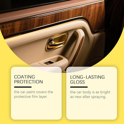 4-In-1 Multi-Enzyme Foam Cleaner,Foam Cleaner Multi Purpose,Powerful & Multipurpose Car Interior Foam Cleaners,Lemon Fresh Scent,Deep Clean Car,Kitchen,Bathroom,Sofa