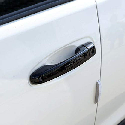 ITrims Door Handle Cover Trim for Toyota 4Runner 4WD N280 2010-2023 2018 2019 2020 2021 Car Styling Accessories Exterior Door Handles 8PCS Black ABS(No Smart Key Holes) - size: No Smart Key Holes