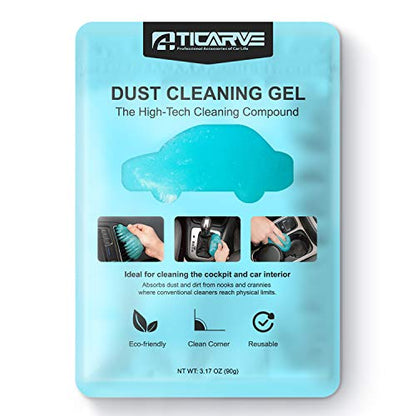 Cleaning Gel for Car Detailing Putty Car Vent Cleaner Goo Cleaning Putty Gel Auto Detailing Tools Car Interior Cleaner Dust Cleaning Mud for Cars Dust Cleaner Slime Keyboard Cleaner Gel (1Pack) - size: 1 Pack