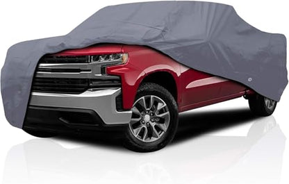 Supreme Full Car Cover - Semi Custom Fit for Honda Ridgeline 2017-present Crew Cab 5.3 ft Bed | All-Weather Protection: Waterproof, Dustproof, Windproof, UV-Resistant - size: 20.Honda Ridgeline 2017-present CrewCab 5.3 ft Bed