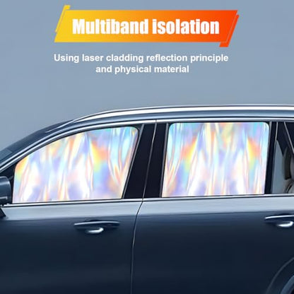 2PCS Car Side Window Sun Shade, UV Protection Car Windshield Window Cover, Magnetic Auto Rear Seat Privacy Curtain for Baby, Universal Camping Accessories for Block Sunlight (Rear) - size: Rear
