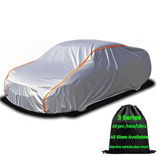 Waterproof Sport Small Car Cover,Snow Vehicle Cover,Car Covers for Automobiles All Weather Waterproof, Rain Snow Protector,for All Weather Inner Soft Sport Car Under 163" - color: Gray(Max), size: Size 1: Coupe 1 (Under 164")
