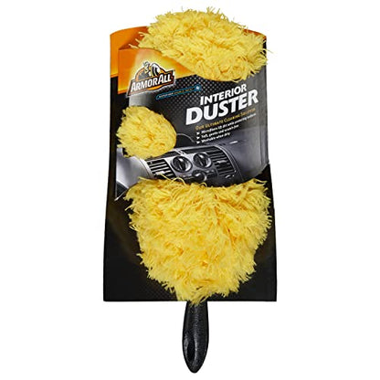 Armor All Car Interior Duster, Scratch-Free Microfiber Car Duster with Handle, , 1 Pack - style: Interior Duster