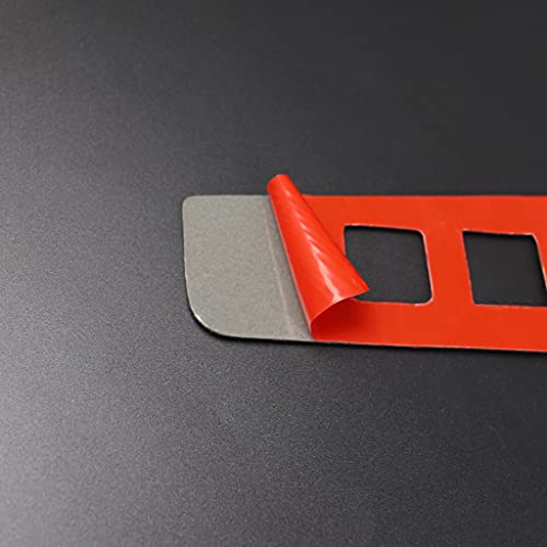 NVCNX Carbon Fiber Compatible with Cadillac XT6 2020-2025 / XT5 2017-2025 2018 2019 2020 2021 2022 2023 2024 Accessories Car Electronic Handbrake Button Panel Cover Interior Trim Black -B - color: Electronic Handbrake Button Panel - B