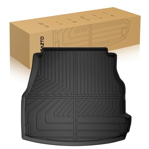 Trunk Mat Fit for Mercedes Benz C Class Sedan 2022 2023 2024 2025 2026 - AOMSAZTO Cargo Mat All Weather Custom Fit Cargo Liner C Class Car Mats Accessories Black (Only for Sedan) - style: 1) for Mercedes Benz C-Class | 2022-2026 | Cargo Liner