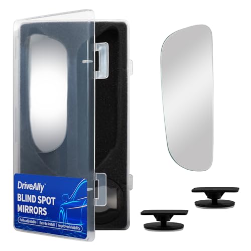 2 PCS Car Blind Spot Mirror, HD Frameless Convex Glass Angle Adjustable, Self-adhesive Back Auxiliary Reverse Mirror Wide Angle Side Mirrors Universal Car Exterior Accessories (Oblong) - size: Oblong