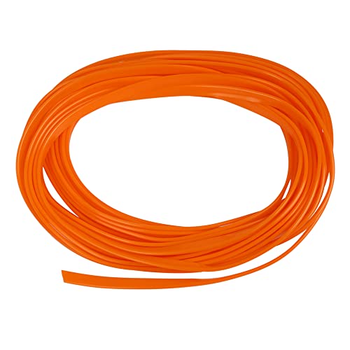 X AUTOHAUX Car Interior Gap Door Edge Decorative Trim Strip Line Orange 8m 26.25ft - color: Orange