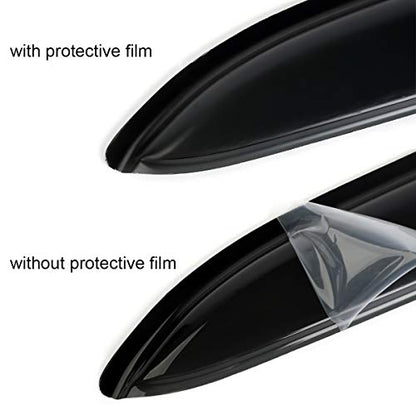 4pcs Sun Rain Wind Guard Window Visor Shade Wind Deflectors Compatible with 2005-2010 Grand Cherokee 94243 - size: for 2005-2010 Jeep Grand Cherokee