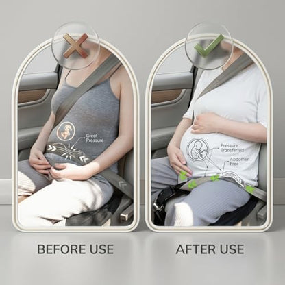 Seat Belt Shoulder Pad Cushion, Soft Universal Seatbelt Cover, Breathable Anti-Slip Comfort Pad, Easy Install, Washable Car Accessory for Driving Travel (Black) - color: Black