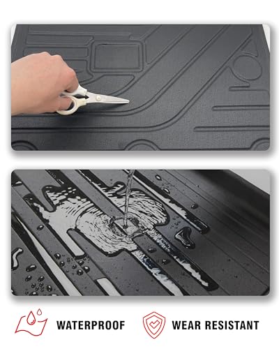Cargo Liner Compatible with 2020-2025 2026 Lincoln Aviator Trunk Mat Cargo Mat Back Seat Cover Protector (Backrest Mats+Trunk Mat) - size: For 2020-2026 Lincoln Aviator