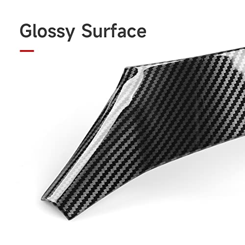 for Honda Civic 2022 2023 2024 11th Gen Accessories ABS Carbon Fiber Decals Interior Stickers - color: Steering Wheel Back Cover