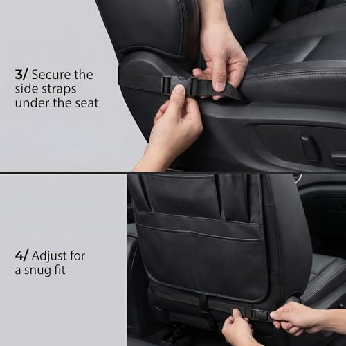 ONE PIX Backseat Car Organizer Mats Back Seat Organizers and Storage Bag with Touch Screen Tablet Holder for Kids Toddlers Car Seats, Travel Accessories, Road Trip Essentials Kids - size: 1 Pack