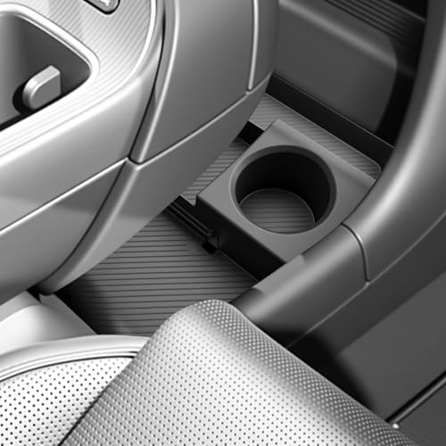 SKTU for 2026 Hyundai Palisade Center Console Organizer for 2026+ Hyundai Palisade Lower Console Tray Hyundai Palisade 2026 Accessories Under Console Tray with Cup Holder - color: for 2026+ Palisade Under