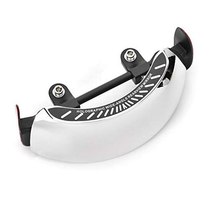 Motorcycle Blind Spot Rear Mirror Motorcycle Wide Angle Rear View Mirror 180° 180 Degree Motorcycle Safety Mirror For Motorcycle Windshield