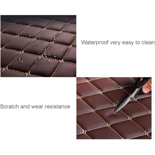 Custom Personalized Floor Mats for Cars, Luxury Full Coverage All Weather Mats, Anti-Slip Set, Customize for 99% of Sedan, Trucks SUV (Black White) - color: Black white