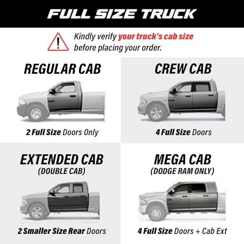 Ultimum Lite Truck Car Cover for 1992-2000 Chevrolet Chevy C/K Pickup Truck Crew Cab 6.5 ft Bed with Zipper Breathable All Weather Protection Scratch, Dust, Sun, Snow, Rain Protection Indoor Outdoor - color: Black