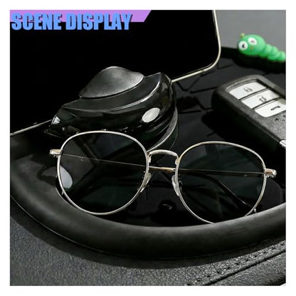 Craedli Car Dashboard Anti-Slip Mat, Multifunctional 360 Rotating Phone Holder with Temporary Parking Number, Universal Car Organizer Storage for Sunglasses/Keys/Daily Essentials (Caterpillar-Black) - size: Caterpillar-Black
