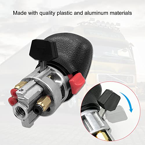 13 Speed Shift Knob Fit for Eaton Fuller A-6913 A-4900 Freightliner 455-5002 Mack 455-5002 TRA6913G Heavy Duty Trucks Shifter - style: 13 Speed