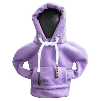 Car Shift Knob Hoodie,Gear Shift Hoodie,Funny Sweater Hoodie for Gearshift,Automotive Interior Accessories（Purple） - color: 1*Purple
