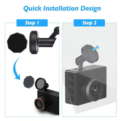4 Pcs Adhesive Piece Magnet Replacement for Garmin Low-Profile Magnetic Mount,Only Windshield Sticky No Mount,for Garmin Dash Cam 67W(Low-Profile Magnetic car Frame Adhesive Sheets) - style: Low-profile magnetic car frame adhesive sheets